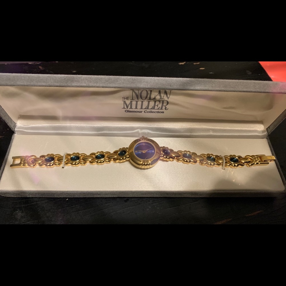Nolan Miller glamour collection wrist watch